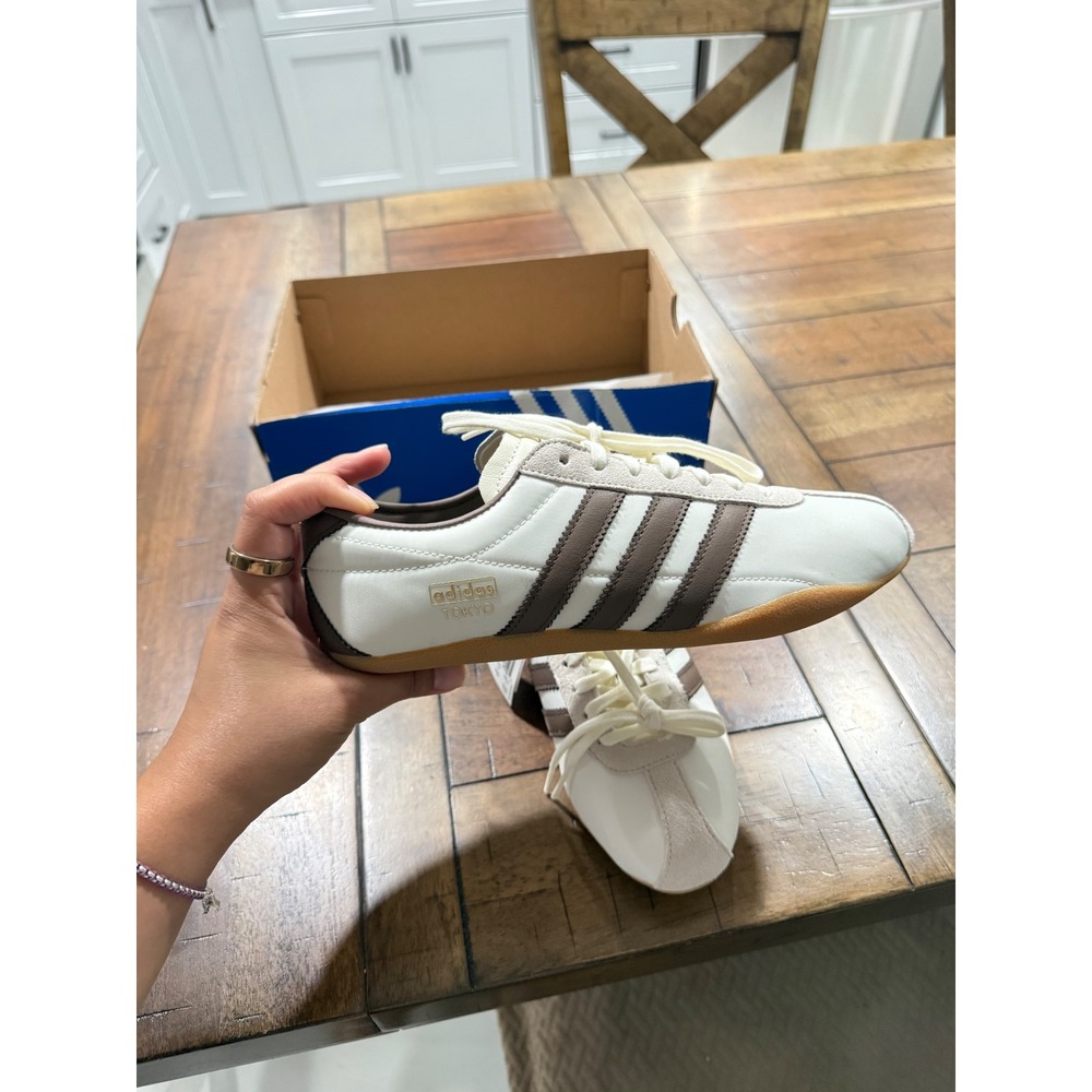 Adidas Originals Tokyo W Sneakers Cream Womens Size 7 - Picture 2 of 5